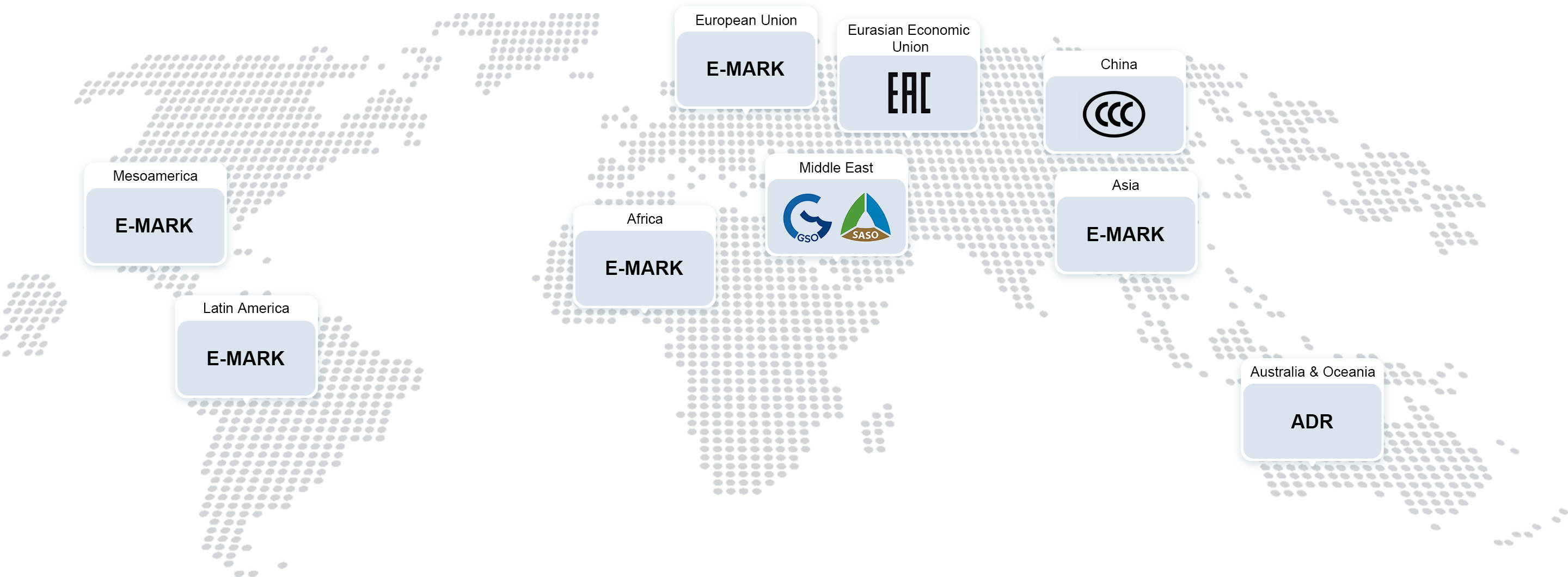 Dongfeng mid and heavy commercial vehicle brand power global map